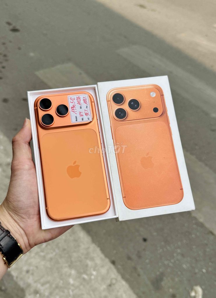 iPhone 17 Pro 512GB Cam VN/A Fullbox Pin 100%. Mua bán Điện thoại tại Quận Đống Đa Hà Nội được đăng bởi Lâm Bảo Tuyên hình 1