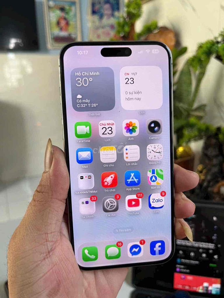 iPhone 15 Pro Max 256GB VN/A Full CN. Mua bán Điện thoại tại Thành phố Thuận An Bình Dương được đăng bởi  Phan Trung hình 1