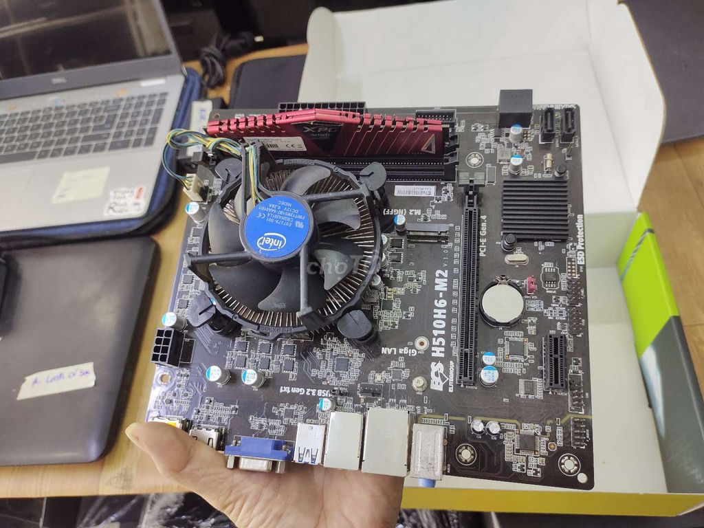 🧨COMBO MAIN H510 CPU I3 10100F RAM 8GN RIN KEMG. Mua bán Linh kiện (RAM, Card...) tại Quận Gò Vấp Tp Hồ Chí Minh được đăng bởi ngọc trang hình 2