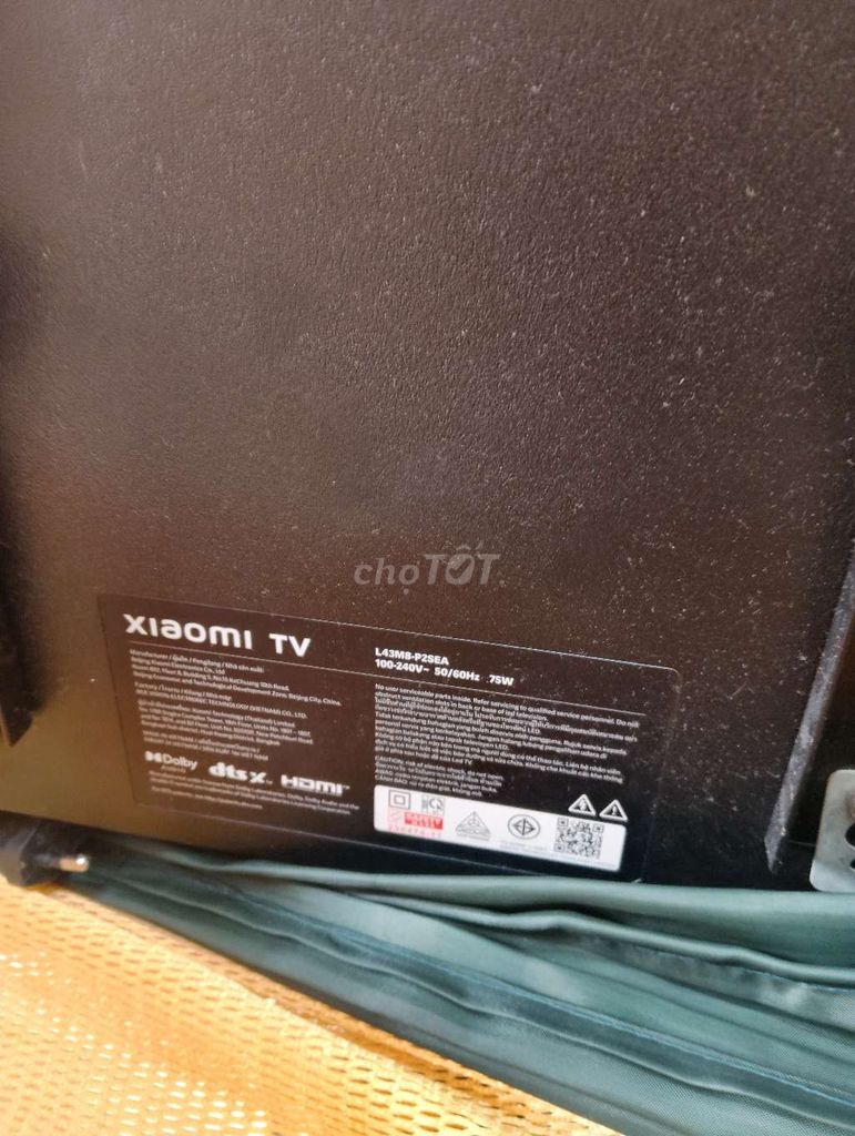 Tivi Xiaomi L43M6-P2SEA Nguyên zin. Mua bán Tivi, Âm thanh tại Quận Bình Tân Tp Hồ Chí Minh được đăng bởi tô văn phát hình 1