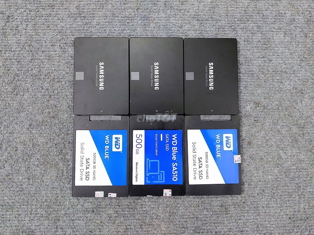 Ổ cứng SSD 500Gb sata 3 Samsung, Western bóc máy. Mua bán Linh kiện (RAM, Card...) tại Quận Đống Đa Hà Nội được đăng bởi Hoàng Tiến hình 1