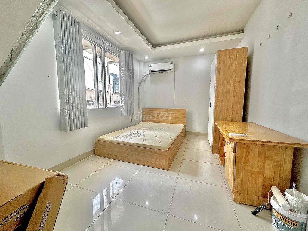 CHDV STUDIO ĐẦY ĐỦ NỘI THẤT RỘNG ~30m2