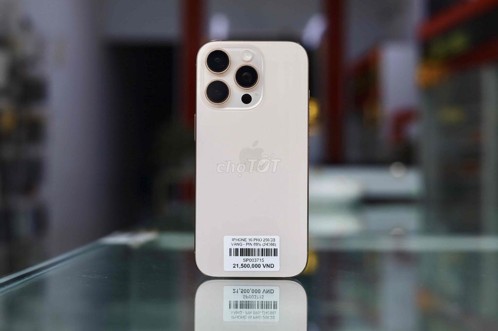 iPhone 16 Pro 256GB VN zin áp đẹp. Mua bán Điện thoại tại Huyện Đức Trọng Lâm Đồng được đăng bởi Mạnh Mobile hình 1