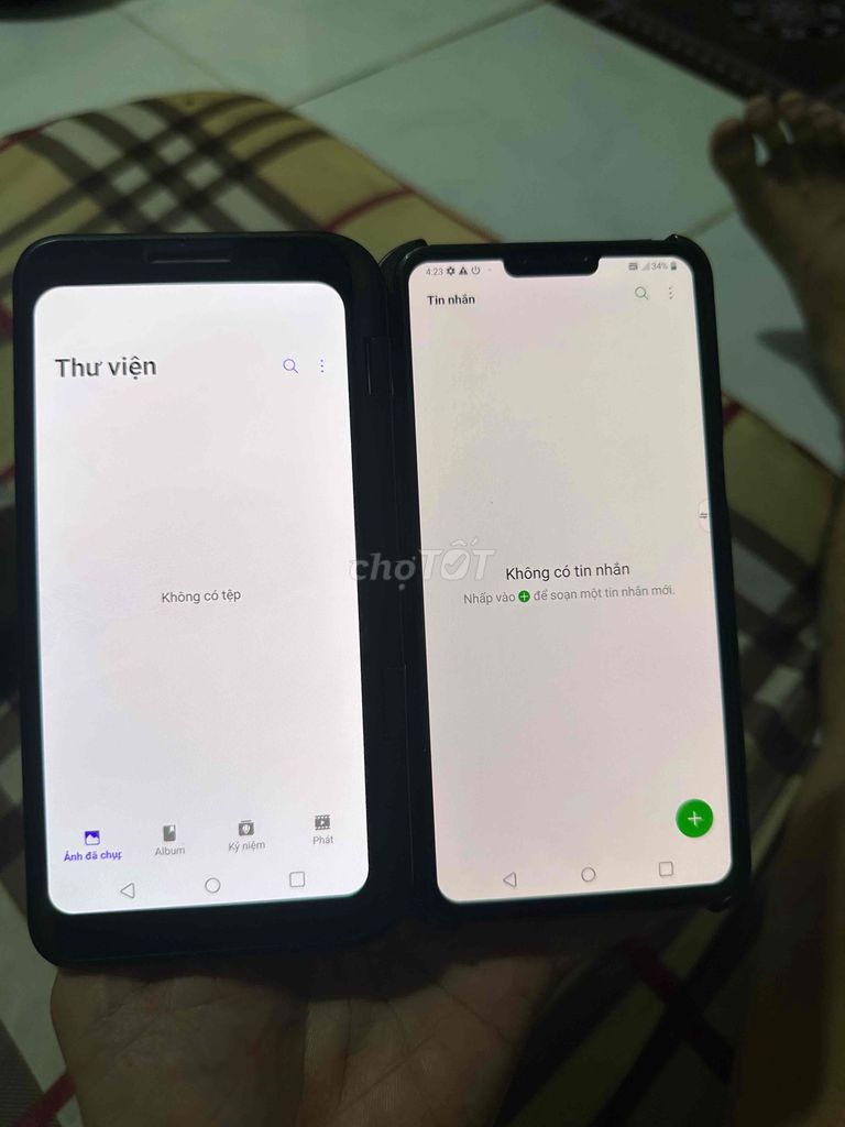 LG V50 128GB Đen kèm màn phụ zin đẹp có gl. Mua bán Điện thoại tại Quận 12 Tp Hồ Chí Minh được đăng bởi Thành Tâm  hình 1