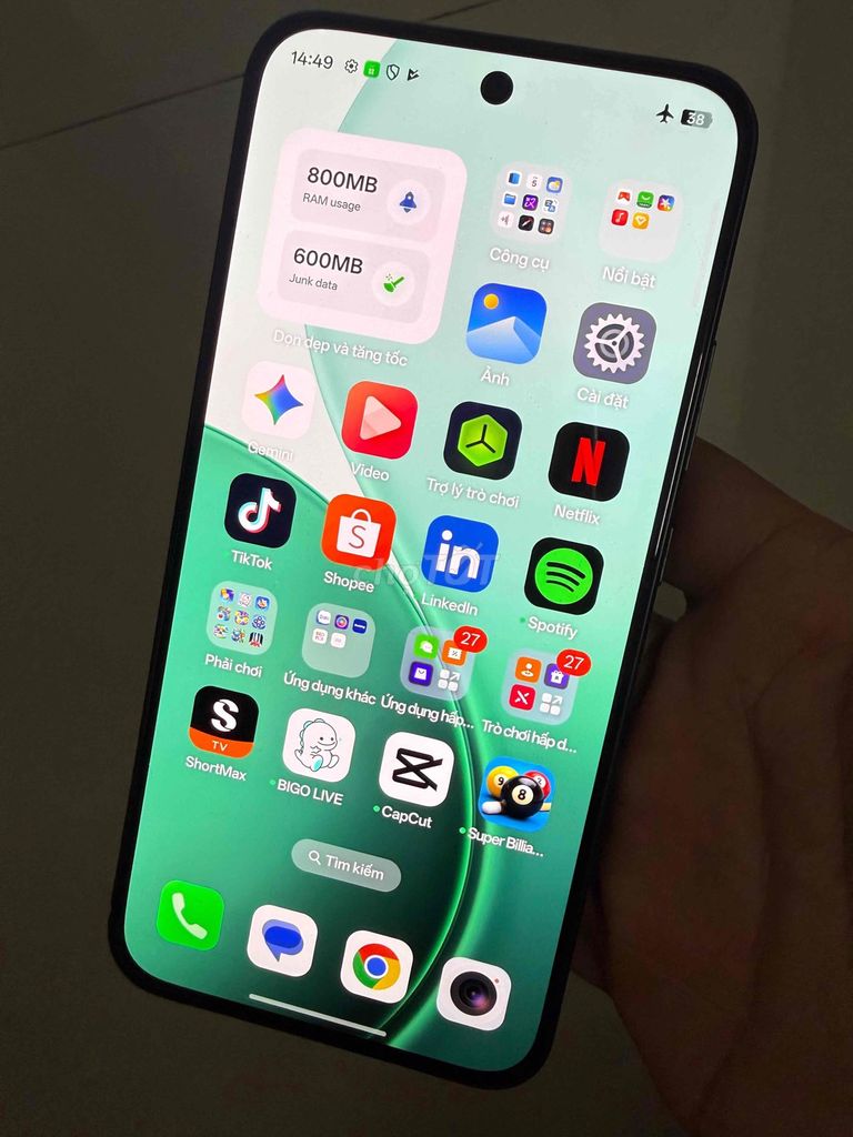 OPPO Reno 14F 5G 8/256 Chính hãng màn trầy vỏ c. Mua bán Điện thoại tại Quận Gò Vấp Tp Hồ Chí Minh được đăng bởi VũHùng hình 1