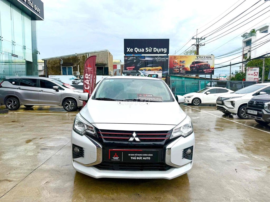 Mitsubishi Attrage 2020 1.2L CVT - 60000 km. Mua bán Ô tô tại Thành phố Thủ Đức Tp Hồ Chí Minh được đăng bởi Phú xe cũ Mitsubishi  hình 1
