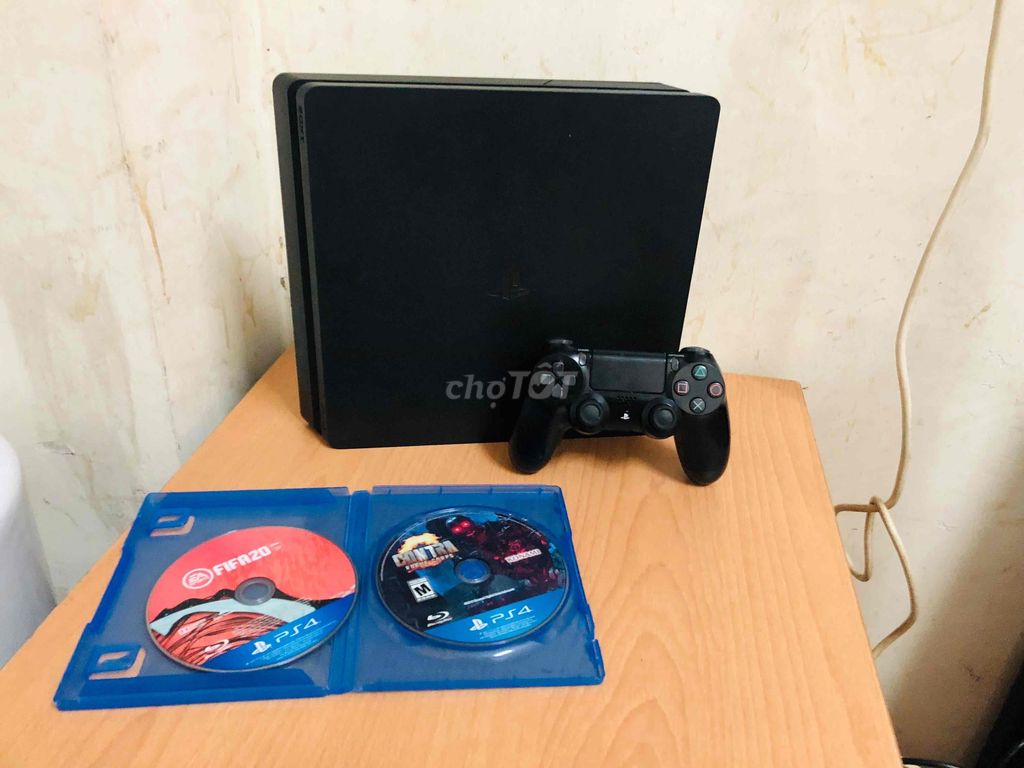 COMBO PS4 SLIM 500GB GAME CONTRA + CONTRA