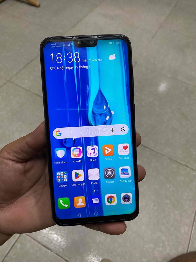 Huawei Y9 2019 4GB/64GB Đen. Mua bán Điện thoại tại Quận 12 Tp Hồ Chí Minh được đăng bởi KHANG hình 1