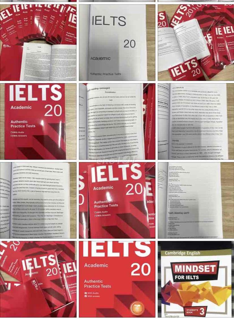 Sách luyện thi IELTS Academic 20. Mua bán Sách tại Thành phố Long Xuyên An Giang được đăng bởi Vương Phạm Thanh Thanh hình 1