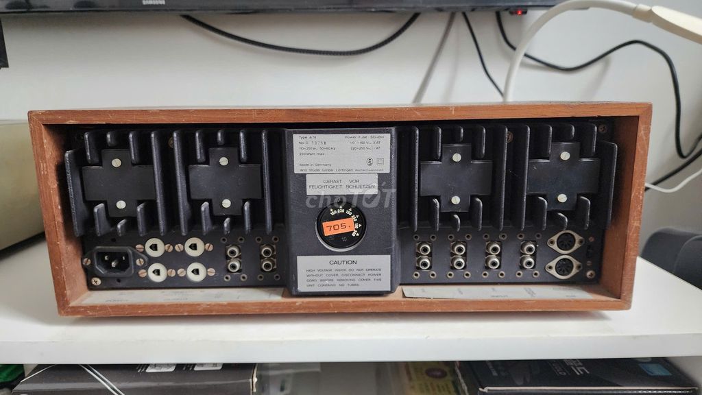 Amply ReVox A78 Đã sử dụng. Mua bán Tivi, Âm thanh tại Quận Thanh Xuân Hà Nội được đăng bởi Hai Nguyen Minh hình 1