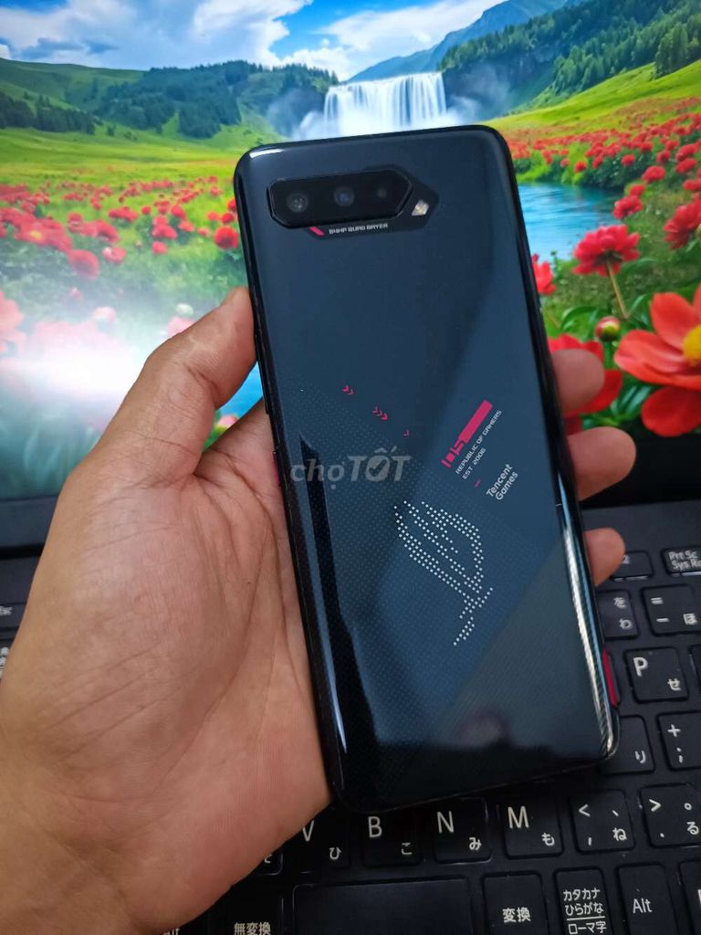 ASUS ROG PHONE 5 12GB/128GB SNAP 888 MẠNH MẼ. Mua bán Điện thoại tại Quận Bình Thạnh Tp Hồ Chí Minh được đăng bởi Dân Mobile hình 1