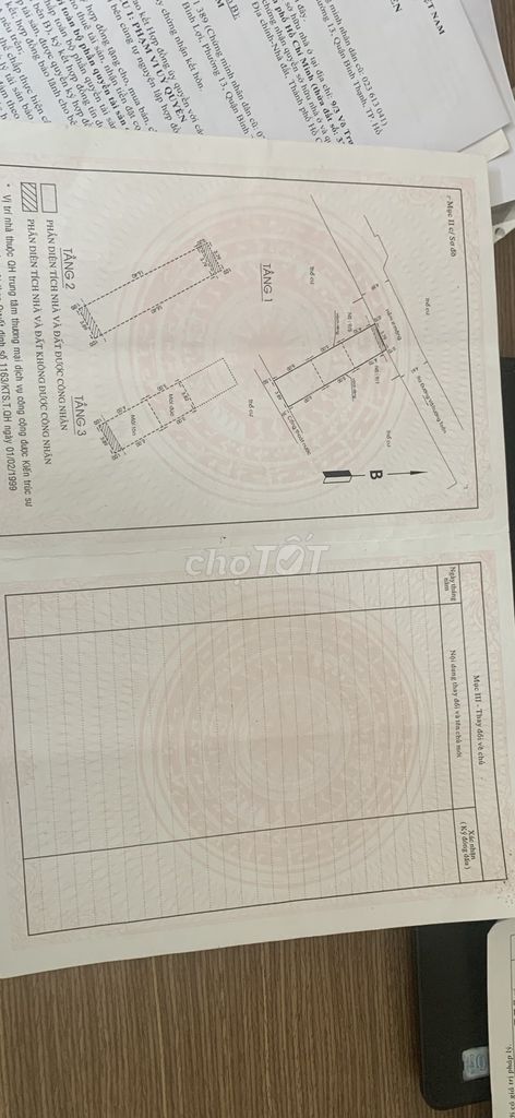 Nhà ở, diện tích đất >61m2, nở hậu