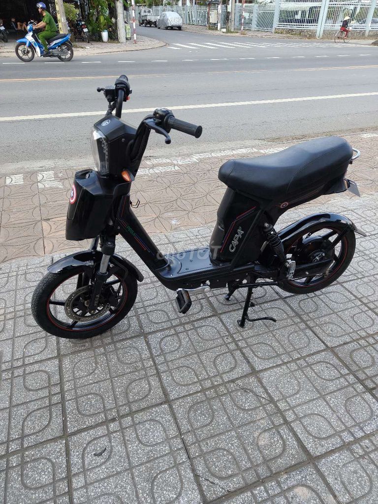 Xe đạp điện CAPA màu Đen. Mua bán Xe điện tại Quận Ô Môn Cần Thơ được đăng bởi nguyên tiến mậu hình 2
