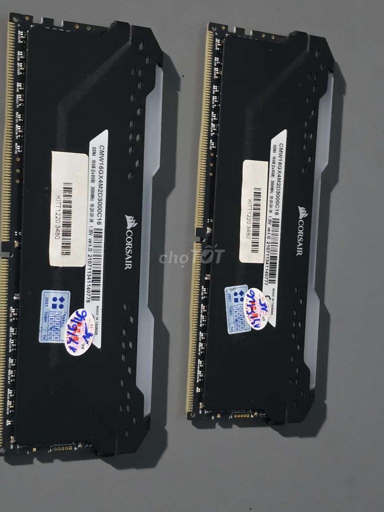 RAM Corsair Vengeance RGB Pro DDR4 16GB. Mua bán Linh kiện (RAM, Card...) tại Quận Bình Thuỷ Cần Thơ được đăng bởi Nguyễn Minh Hưng hình 1