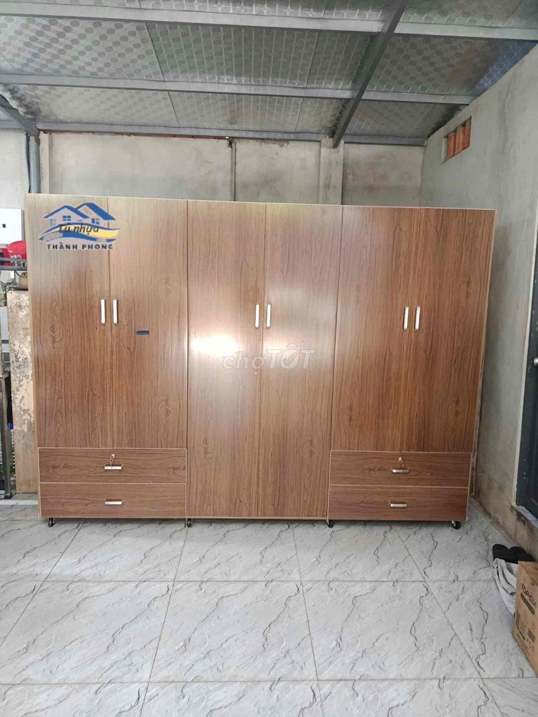 Tủ quần áo nhựa Đài Loan 6 cánh. Mua bán Tủ, kệ gia đình tại Thành phố Thủ Đức Tp Hồ Chí Minh được đăng bởi Ngọc Lan hình 1