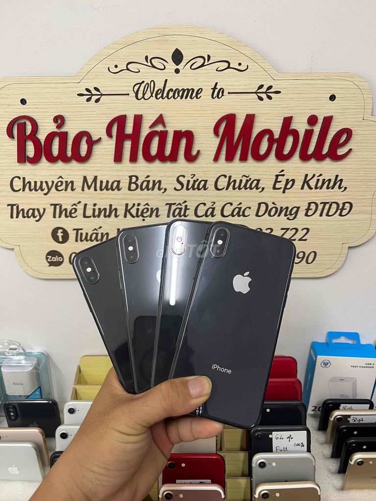 Apple iPhone X 64GB. Mua bán Điện thoại tại Quận Tân Phú Tp Hồ Chí Minh được đăng bởi Tuấn Iphone Cỏ hình 1