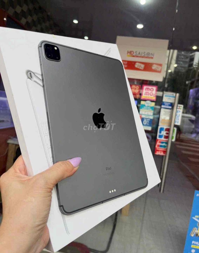ipad pro M1 12.9inch đen 1tb 5g pin86 zin áp suất. Mua bán Máy tính bảng tại Quận 3 Tp Hồ Chí Minh được đăng bởi Nam Á Mobile hình 1