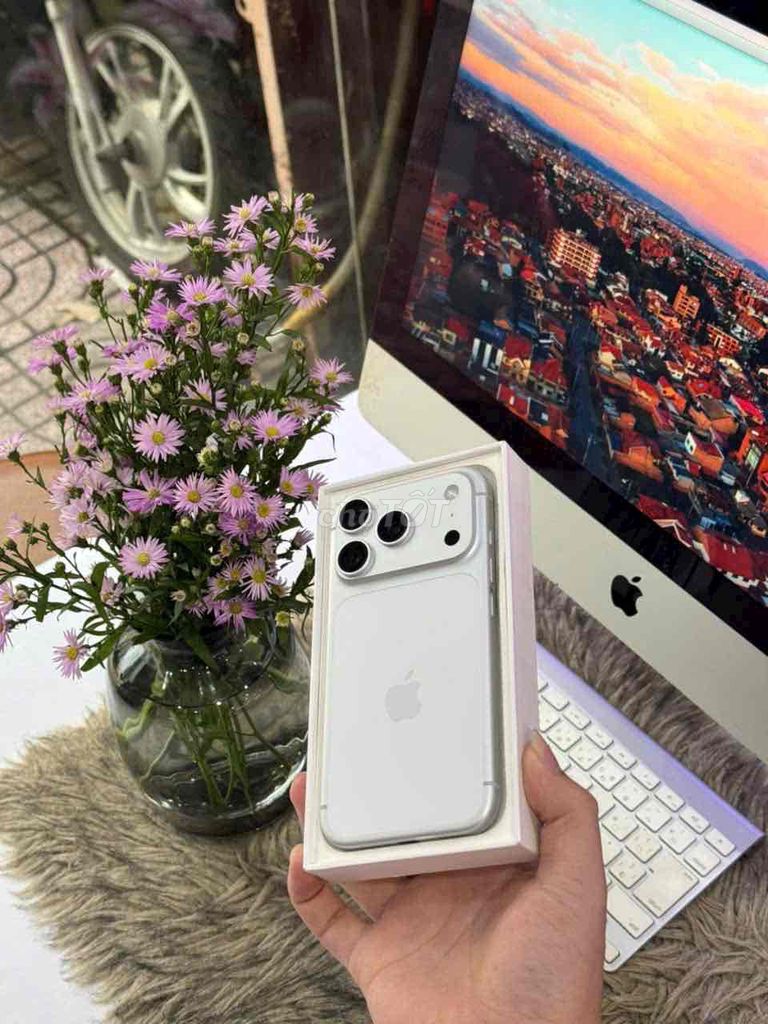 iphone 17promax 1tb trắng qtế mỹ pin100 sạc 1 lần. Mua bán Điện thoại tại Quận 3 Tp Hồ Chí Minh được đăng bởi Nam Á Mobile hình 1