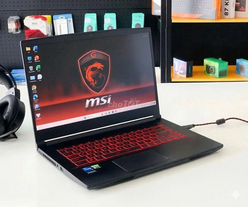 MSI GF63 Thin: i5-12450H/ RTX 3050/ Gọn nhẹ đỉnh 🎮. Mua bán Laptop tại Quận Hải Châu Đà Nẵng được đăng bởi TTCenter 484 NÚI THÀNH hình 1