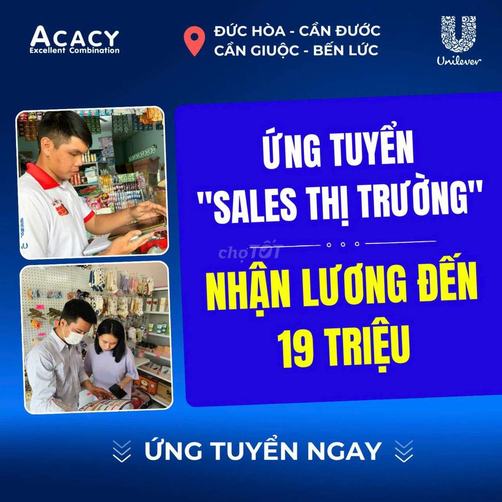 VIỆC SALE THỊ TRƯỜNG UNILEVER AYUN PA GIA LAI