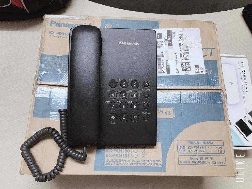 Điện thoại bàn Panasonic KX-TS500 Đen. Mua bán Điện thoại tại Quận Tân Phú Tp Hồ Chí Minh được đăng bởi Tony Nghĩa Audio Hàng Bãi  hình 1