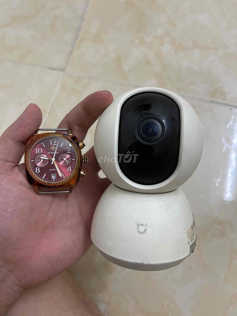 Camera xiaomi sống 360 độ kèm mặt đh wwoor 6 kim