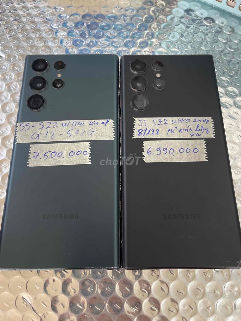 Samsung galaxy S22 Ultra ram8/512g và 8/128gb zin. Mua bán Điện thoại tại Quận Ninh Kiều Cần Thơ được đăng bởi Cầm Đồ Anh Quý hình 1