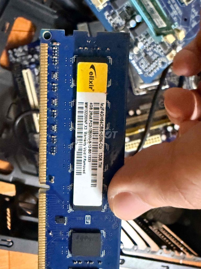 RAM Elixir M2F4G64CB8HB5N-CG DDR3 4GB 1333MHz. Mua bán Linh kiện (RAM, Card...) tại Huyện Quốc Oai Hà Nội được đăng bởi Phạm minh Tuấn hình 1