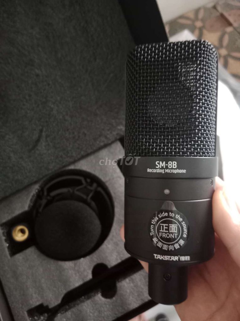Micro thu âm Takstar SM-8B đã sử dụng 1 lần. Mua bán Tivi, Âm thanh tại Thị xã Hoài Nhơn Bình Định được đăng bởi Bùi Tấn Tài hình 1
