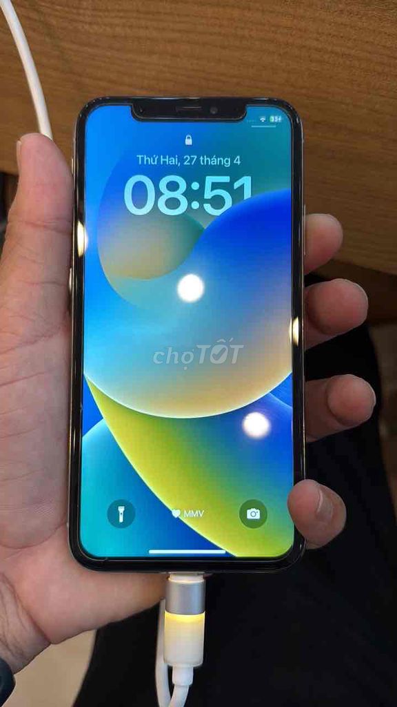 iPhone X Bạc. Mua bán Điện thoại tại Thị xã Vĩnh Châu Sóc Trăng được đăng bởi Hoài Tân hình 1