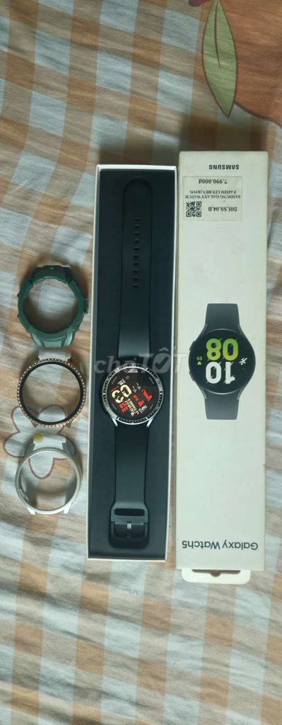 Samsung Watch 5 44mm Đen. Mua bán Thiết bị đeo thông minh tại Quận 12 Tp Hồ Chí Minh được đăng bởi Nguyễn Duy hình 1