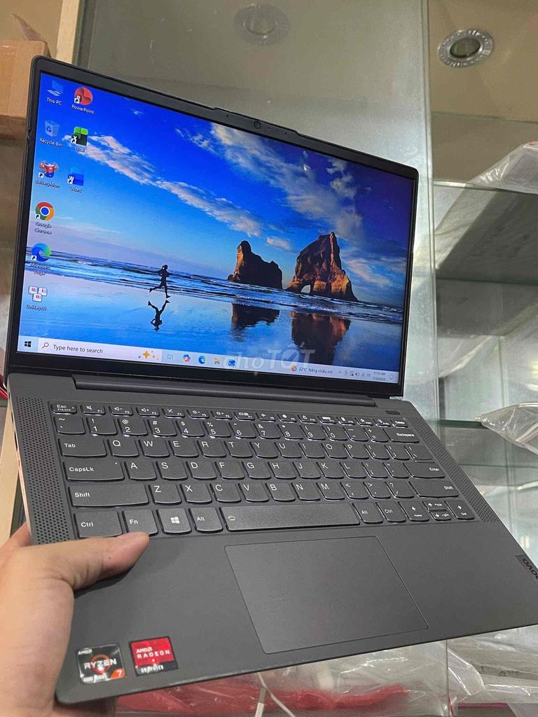 Lenovo Ryzen 7 4800 14 inch 8GB/512GB Xám. Mua bán Laptop tại Quận Gò Vấp Tp Hồ Chí Minh được đăng bởi Thanh lí cầm đồ hình 1