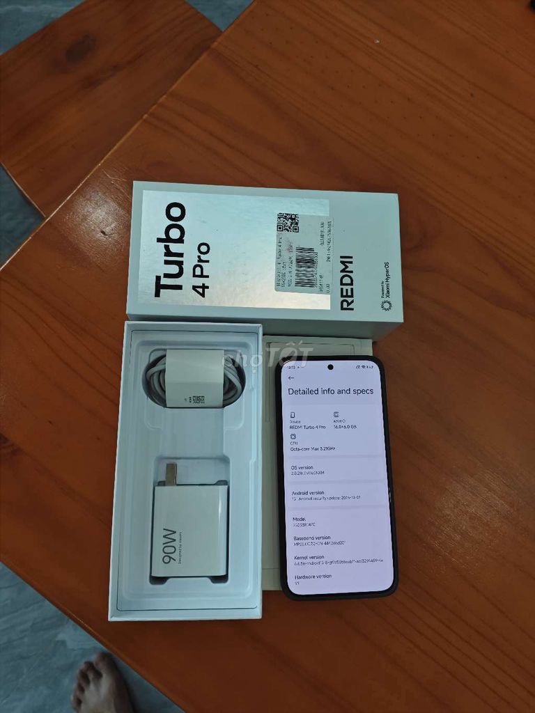 Xiaomi Redmi Turbo 4 Pro 16/256gb đẹp keng. Mua bán Điện thoại tại Quận Ninh Kiều Cần Thơ được đăng bởi Anh Tuấn hình 1