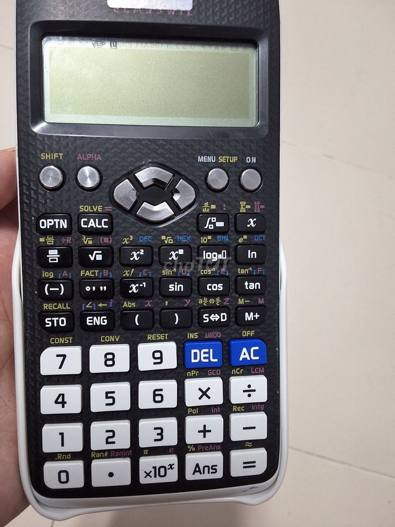 Casio 580 VN/X Đen trắng đã qua sử dụng. Mua bán Đồ dùng văn phòng tại Thành phố Phan Thiết Bình Thuận được đăng bởi Oriỏn Đăng hình 1