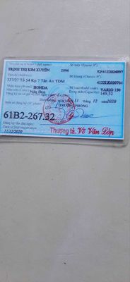 Cần ra đi e vario. Mua bán Xe máy tại Thành phố Thủ Dầu Một Bình Dương được đăng bởi Thương