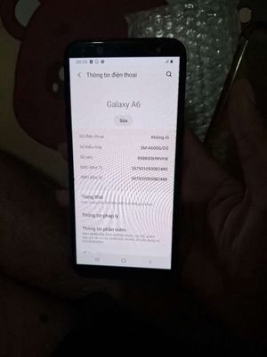 Samsung a6 ram3 32g máy zin. Mua bán Điện thoại tại Huyện Hóc Môn Tp Hồ Chí Minh được đăng bởi trần khánh