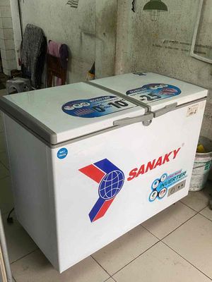 Tủ 2 ngăn đông & mát Sanaky inverter 223 lít. Mua bán Tủ lạnh tại Quận Bình Thạnh Tp Hồ Chí Minh được đăng bởi Điện lạnh Anh Dũng