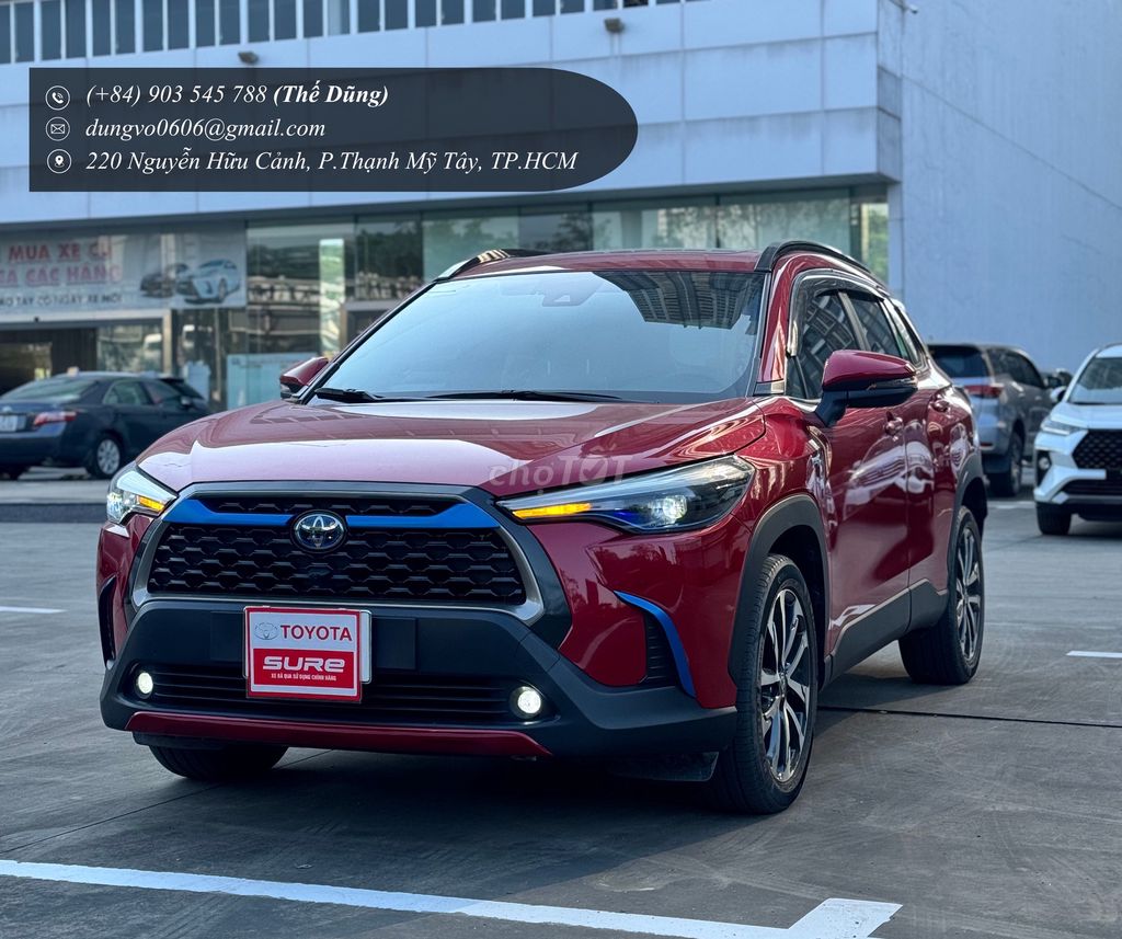 Toyota Corolla Cross 2021 HEV 25.000km Đỏ. Mua bán Ô tô tại Quận Bình Thạnh Tp Hồ Chí Minh được đăng bởi Thế Dũng Võ hình 2