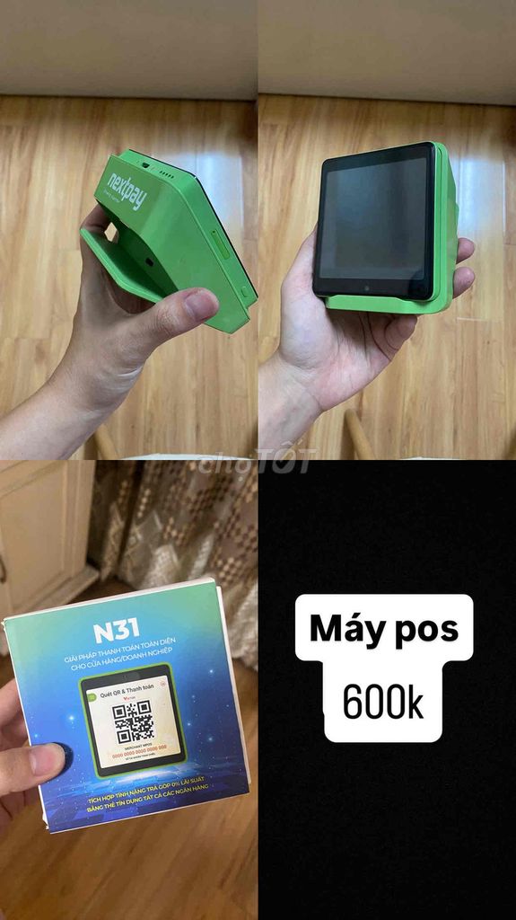 Máy POS Nextpay N31 Xanh lá Thanh toán QR. Mua bán Đồ chuyên dụng, Giống nuôi trồng tại Quận Hoàn Kiếm Hà Nội được đăng bởi Duong Hoang hình 1