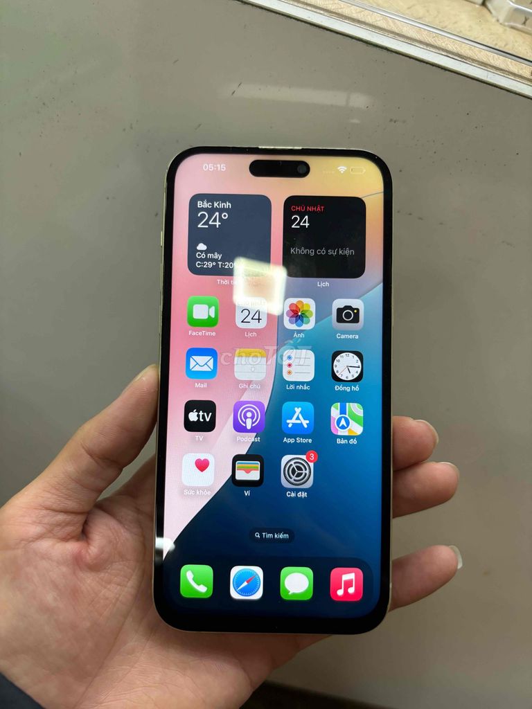 iPhone 15 Plus vàng dùng wifi. Mua bán Điện thoại tại Quận Ninh Kiều Cần Thơ được đăng bởi everest hình 1