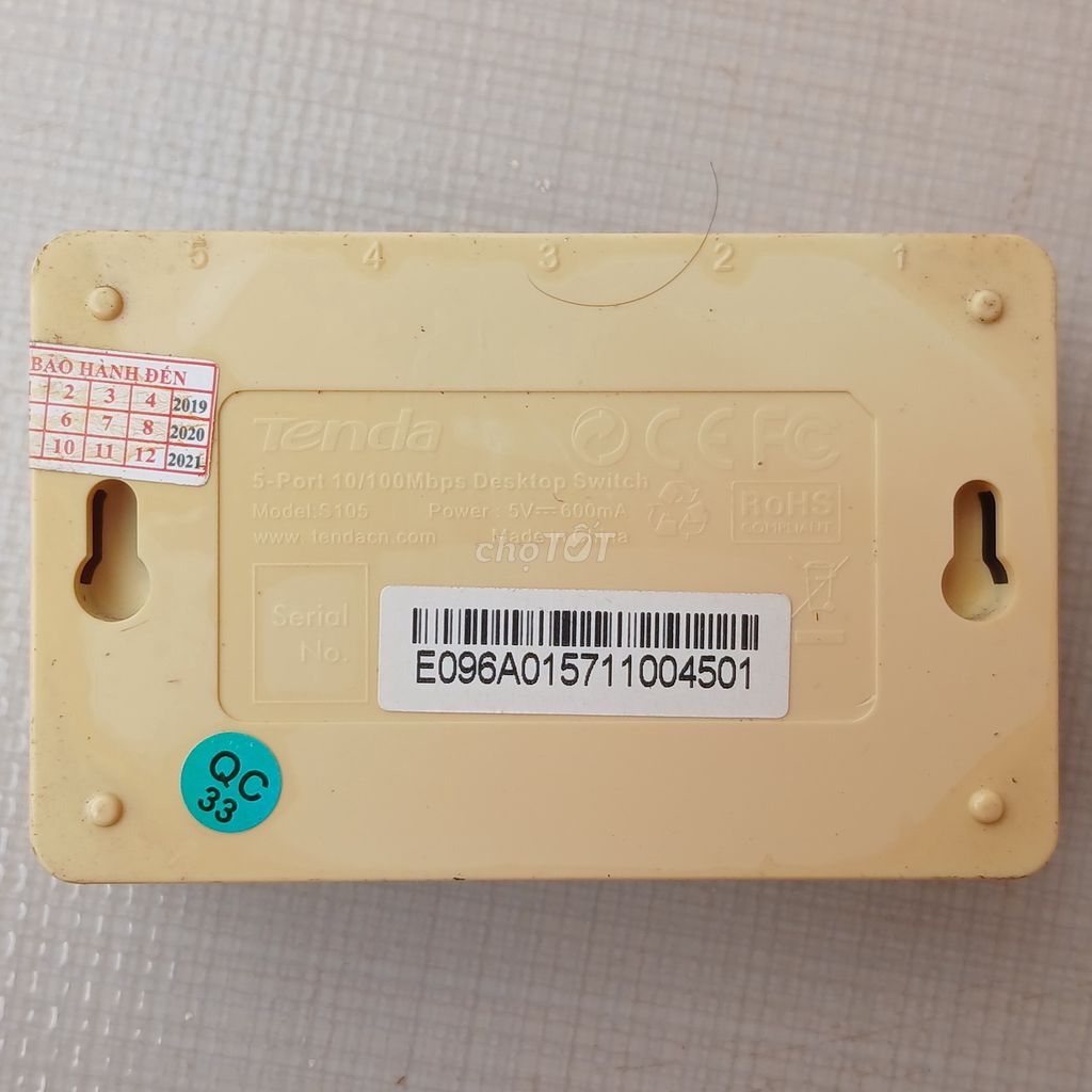 Thanh lý Switch chia mạng 100Mbps. Mua bán Phụ kiện (Màn hình, Chuột...) tại Huyện Tân Biên Tây Ninh được đăng bởi Hải Nam Nguyễn Trần hình 1