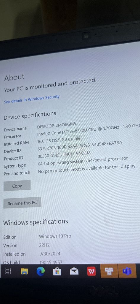 Dell Latitude 7490 i5-8350U 16GB/256GB. Mua bán Laptop tại Quận Bình Thạnh Tp Hồ Chí Minh được đăng bởi Quang Nguyen hình 1