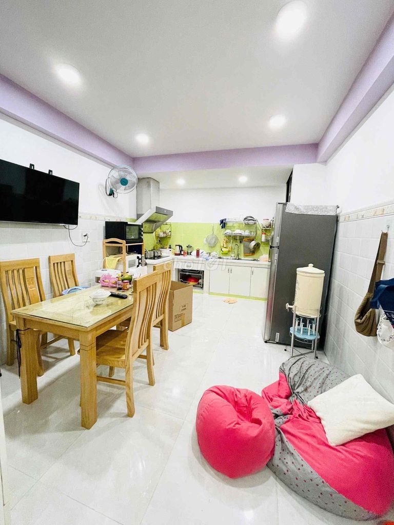 🔥 NHÀ NGON - MỚI - 36m2 - 5 TẦNG SÂN THƯỢNG - HẺM 4M - GẦN CHỢ BÀ CHIỂ