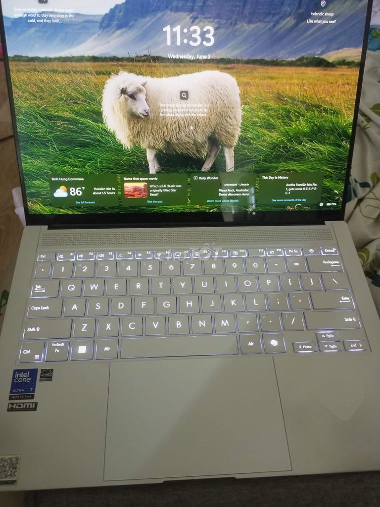 ASUS Zenbook S 14 OLED Ultra 7 14 inch 32GB/1TB. Mua bán Laptop tại Quận Gò Vấp Tp Hồ Chí Minh được đăng bởi Đông hình 1