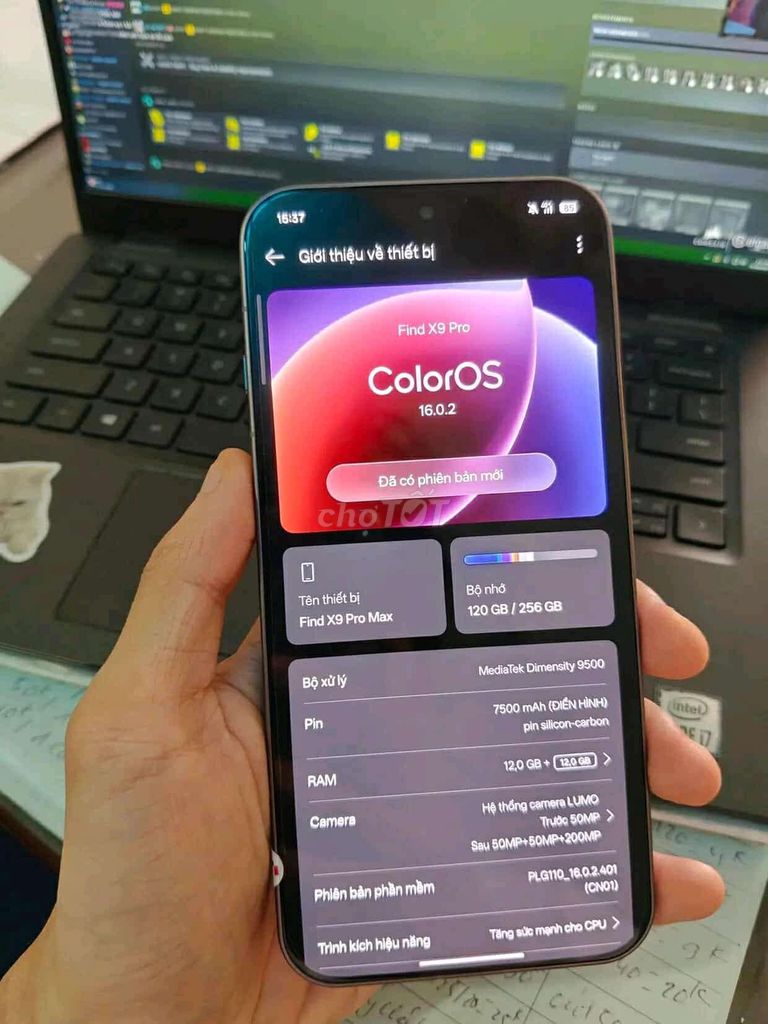 Oppo Find X9 Pro 256GB. Mua bán Điện thoại tại Quận Hoàng Mai Hà Nội được đăng bởi Minh hình 1