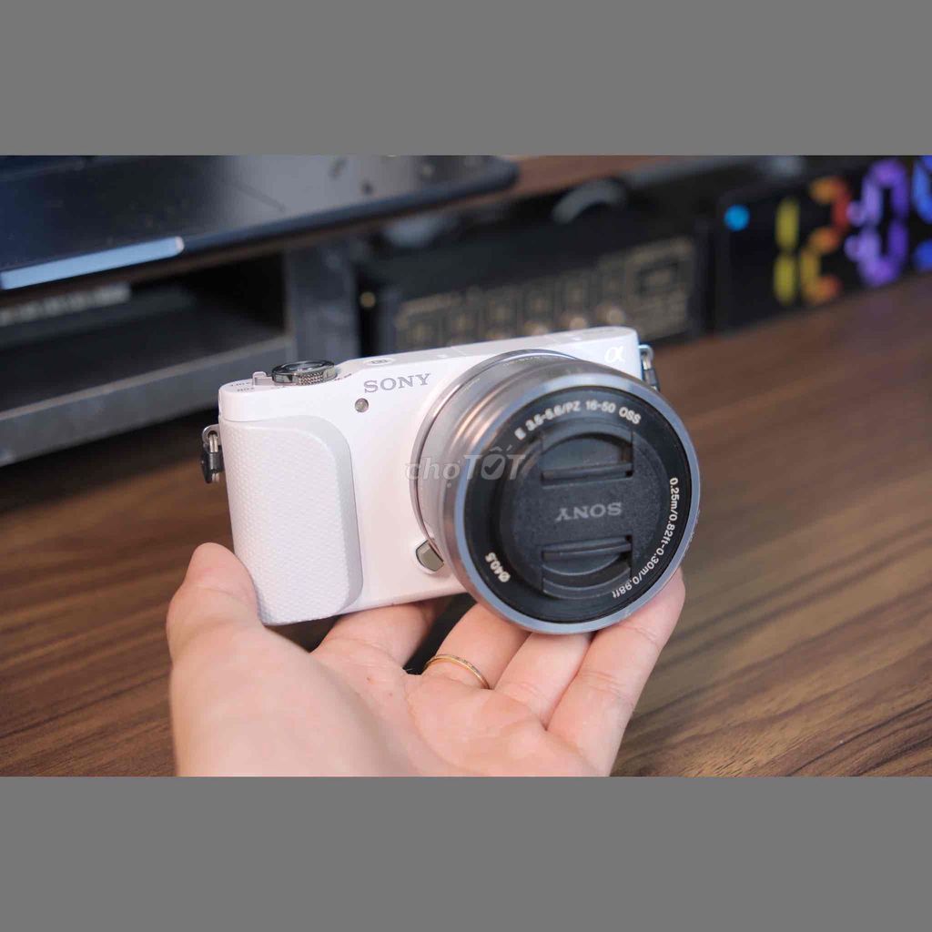 Máy ảnh Sony NEX 3N Màu Trắng. Mua bán Máy ảnh, Máy quay tại Huyện Thống Nhất Đồng Nai được đăng bởi Babybun hình 1