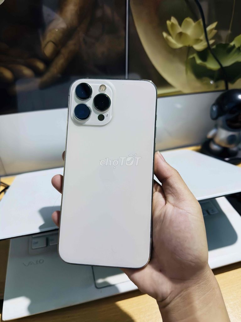 Apple iPhone 13promax 128G gold. Mua bán Điện thoại tại Thành phố Thuận An Bình Dương được đăng bởi Bi  hình 1