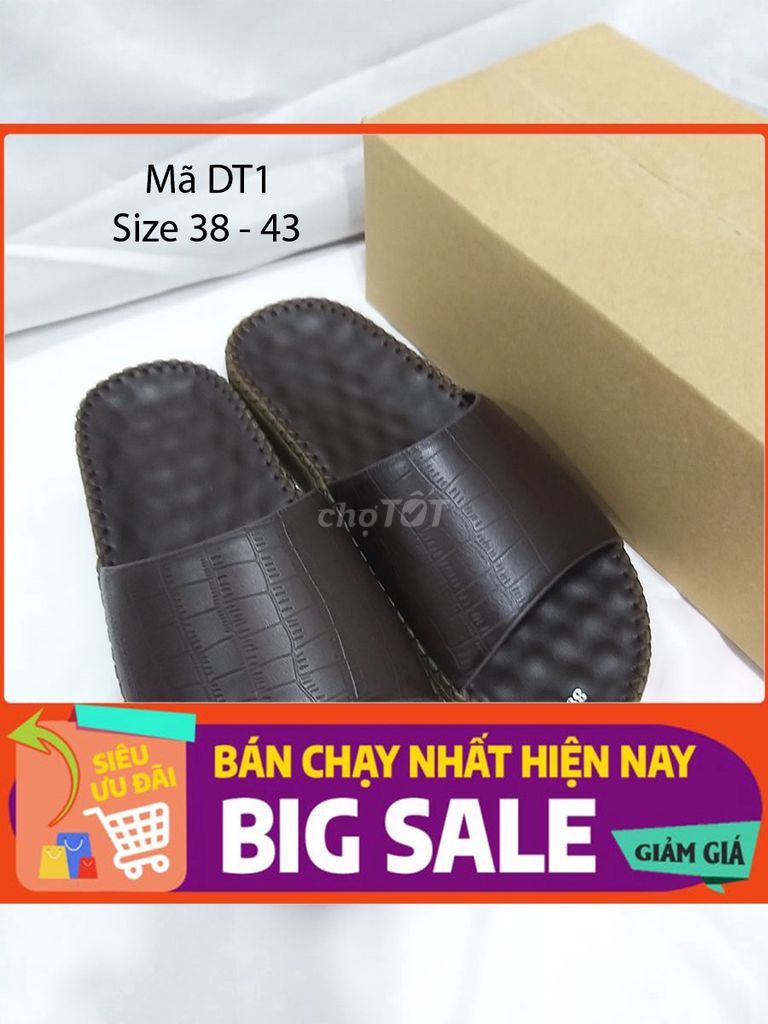 ngày 18.9-Dép da doctor dt1 mới size 38 đến 43