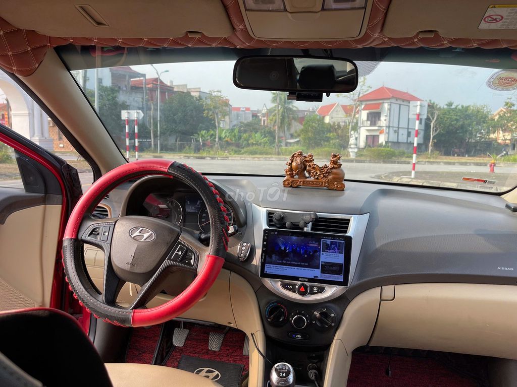 Hyundai Accent 2011 1.4L Đỏ. Mua bán Ô tô tại Huyện Hiệp Hòa Bắc Giang được đăng bởi Trịnh Trọng hình 6