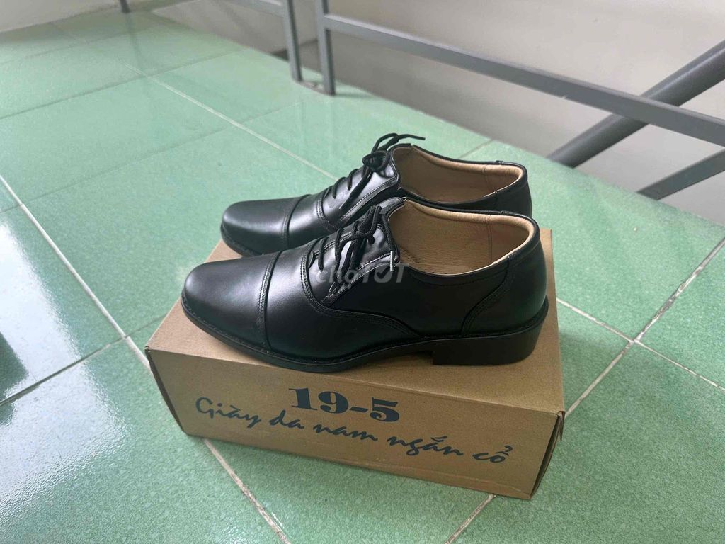Giày da nam Sĩ quan size 41. Mua bán Giày dép tại Thành phố Thủ Đức Tp Hồ Chí Minh được đăng bởi Nhật cho thuê và sang nhượng chdv hình 1